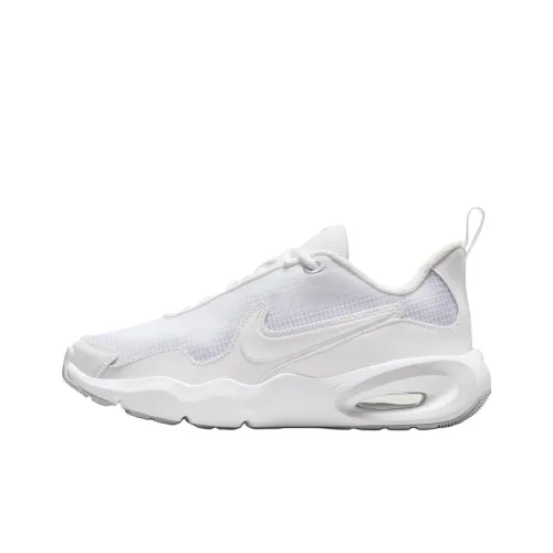 Nike Air Max Nova Abrasion Resistant Низкий Топ KIDS Lifestyle Shoes Белый