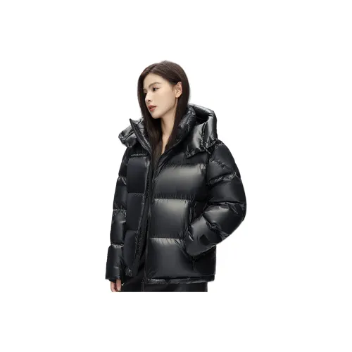 YALU Черный Унисекс Пуховики