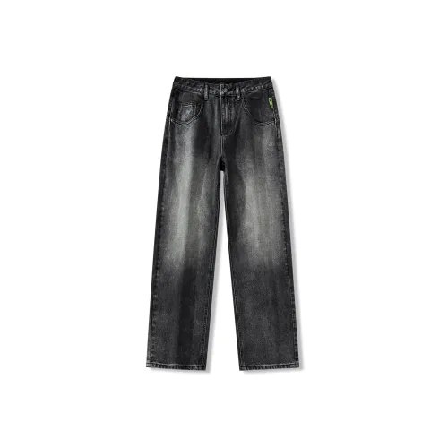 UKTK Черные Мужские Джинсы