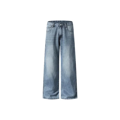 WPOOLL Синий Мужской Джинсы