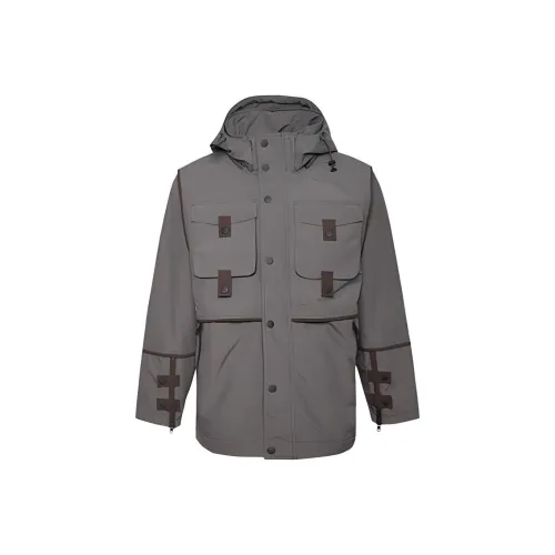 Converse X Feng Chen Wang Куртки и Пальто Мужской Серый