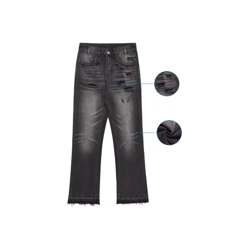 MT99 Черные Унисекс Джинсы