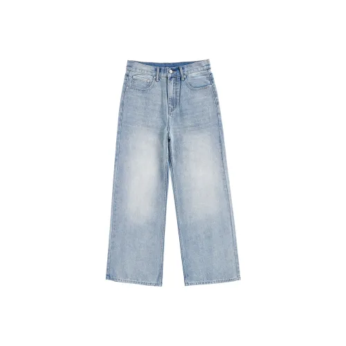 XAKA Бамбук Синий Унисекс Джинсы