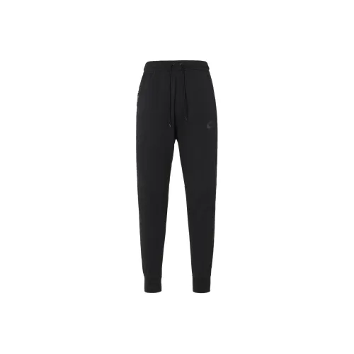 Nike Черные Мужские Вязаные Тренировочные Штаны