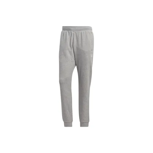 Adidas Originals Trefoil Medium Photinia Gray Men's Knitted Training Pants Adidas Originals Trefoil Средний Фотиния Серый Мужские Вязаные Тренировочные Штаны