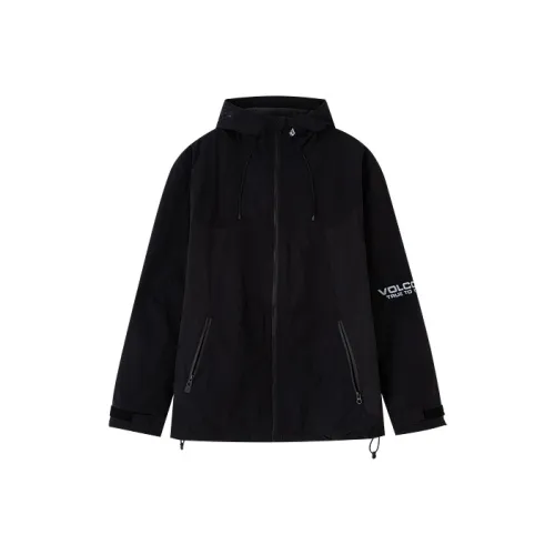 Volcom Куртки Пальто Head Унисекс Черный