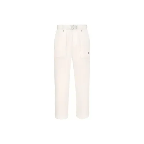 DIOR x Sacai Повседневные брюки Мужские Белые