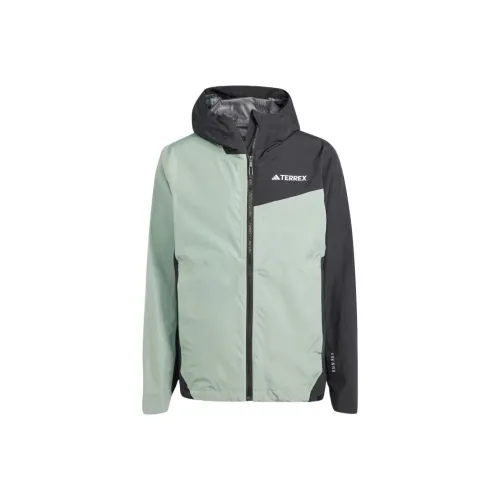adidas Terrex MULTI 2,5L RAIN.RDY Куртки и пальто Мужской Зеленый