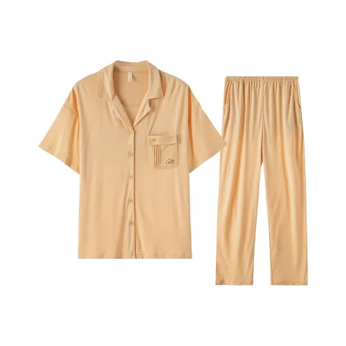 PBENO PD Пижамный комплект женский желтый