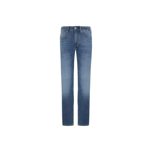 Calvin Klein Джинсовый Синий Мужские Джинсы