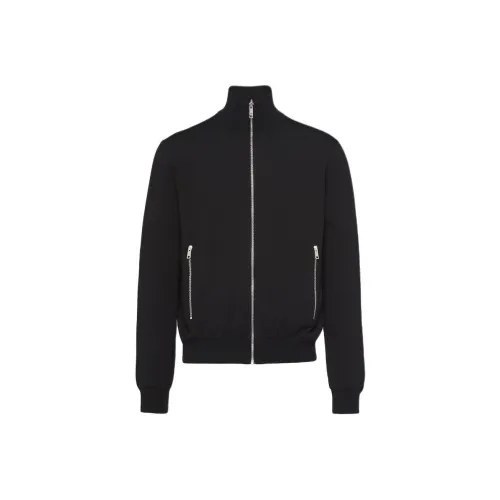 PRADA Мужские черные куртки