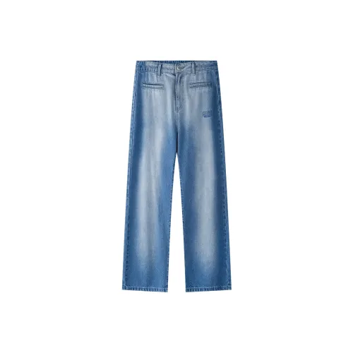 MAEA Синие Унисекс Джинсы