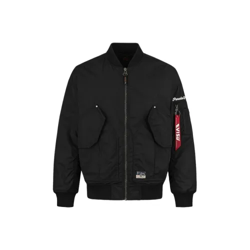 EVISU Хлопковый пуховик Мужской Черный