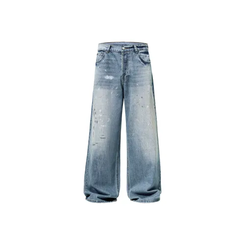 RAMPAGE Ледяной синий Унисекс Джинсы