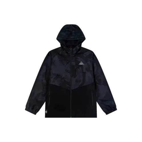 PEAK Черный Мужской Тренч