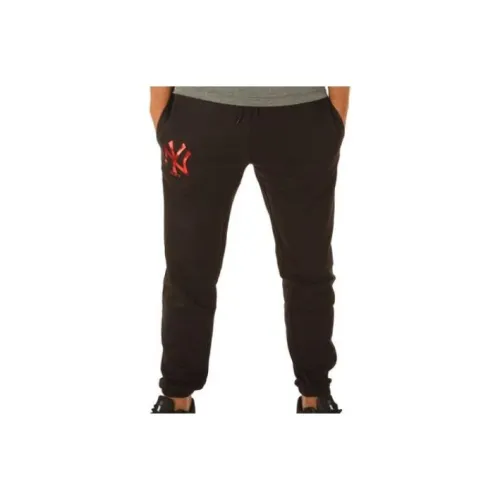 New Era Вязаные Спортивные Штаны Мужские Черные