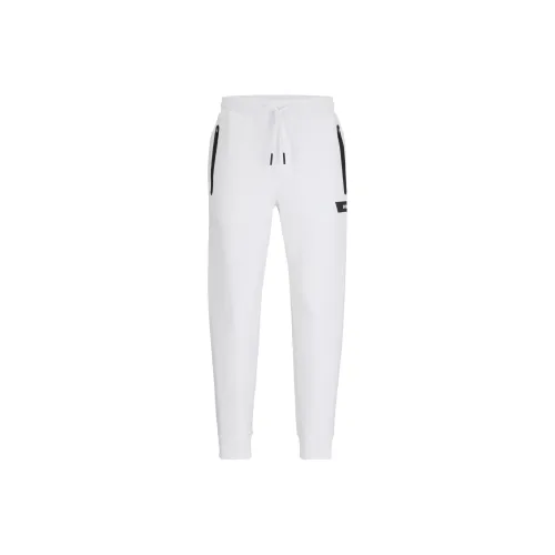Hugo Boss Вязаные Спортивные Штаны Мужские Белые