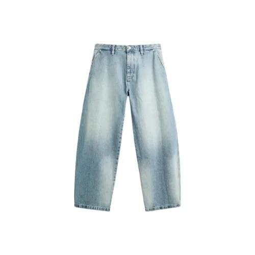 ZARA Medium Blue Men's Jeans ZARA Средне-синие мужские джинсы