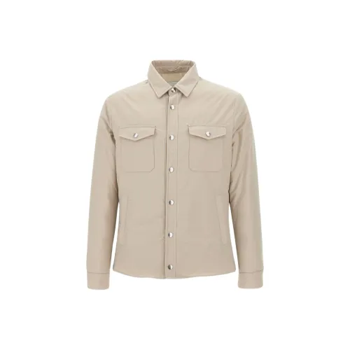 Eleventy FIRSTCLASS Made IN Italy Куртки Пальто Мужской Песочный