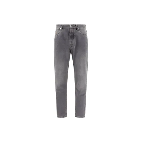 BRUNELLO CUCINELLI Серый Мужской Джинсы