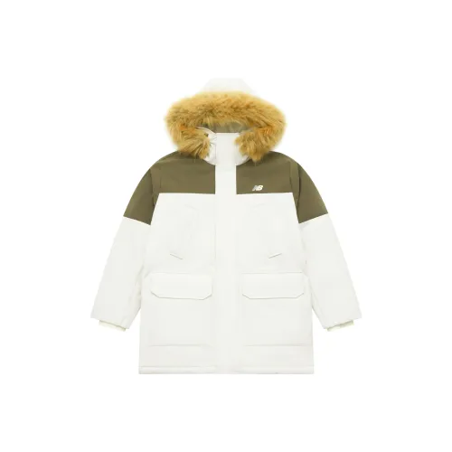 New Balance Пуховик Мужской Белый