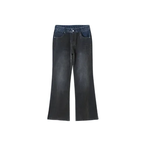 CONP Пыльно-голубые унисекс джинсы