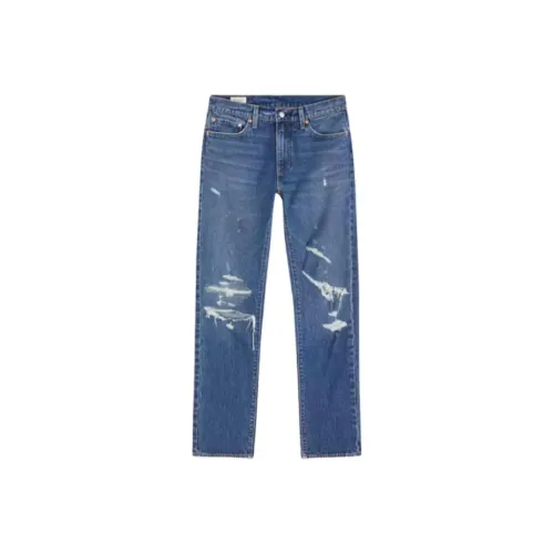 Levis Темно-синие мужские джинсы