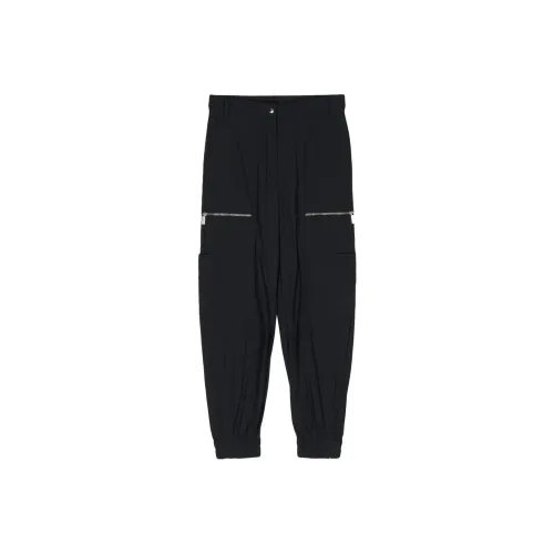 Off Белый Карго Брюки Мужские Черные