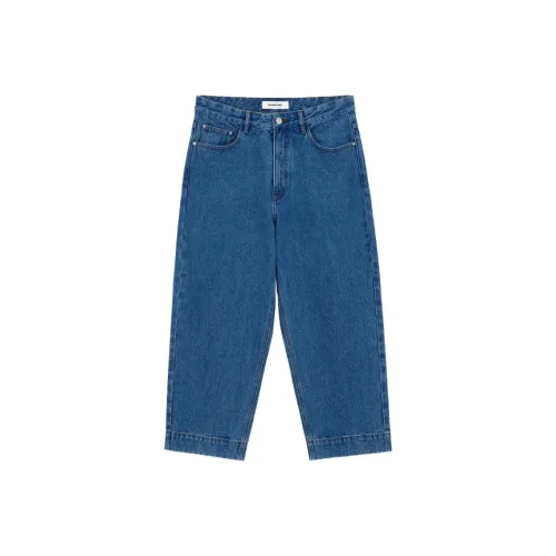 SISONPLAY Джинсы Мужские Выстиранные Синий