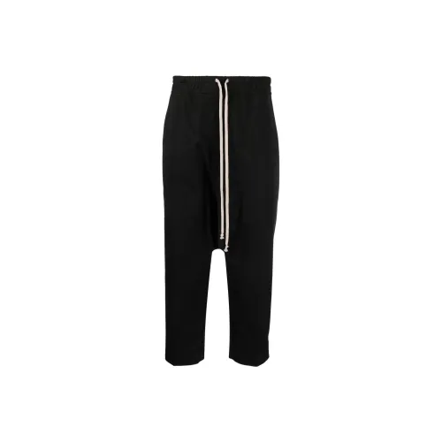 RICK OWENS совместный бренд Черные Мужские Повседневные Штаны