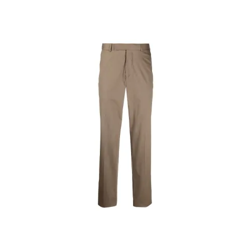 Ermenegildo Zegna Khaki Мужские Повседневные Брюки