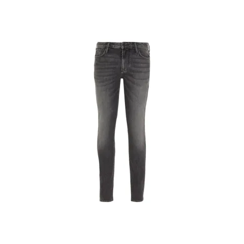 EMPORIO ARMANI Серые Мужские Джинсы