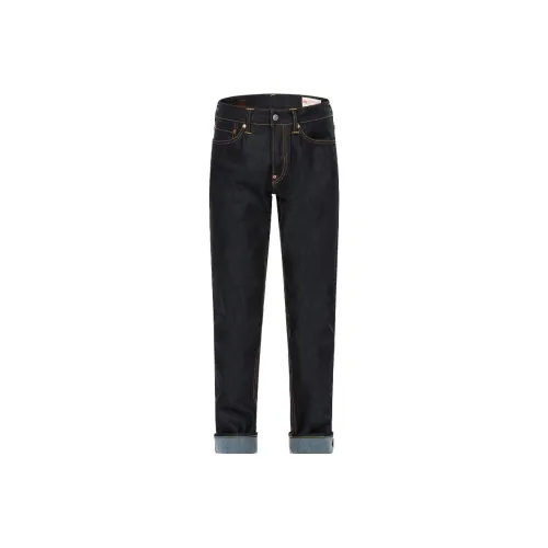 EVISU Джинсовый Синий Мужские Джинсы