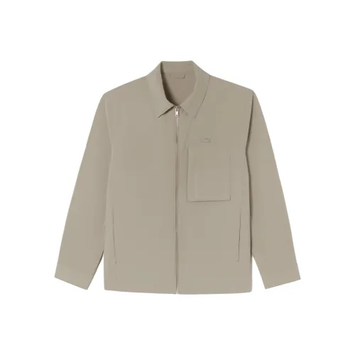 Куртки и пальто LACOSTE Collaboration Мужские Хаки