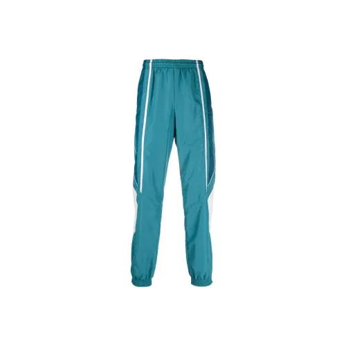 MARTINE ROSE Blue Men's Knitted Training Pants MARTINE ROSE Синий Мужские Вязаные Спортивные Штаны