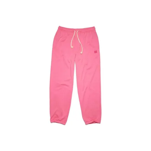 ACNE STUDIOS FW23 Вязаные спортивные брюки унисекс розовые