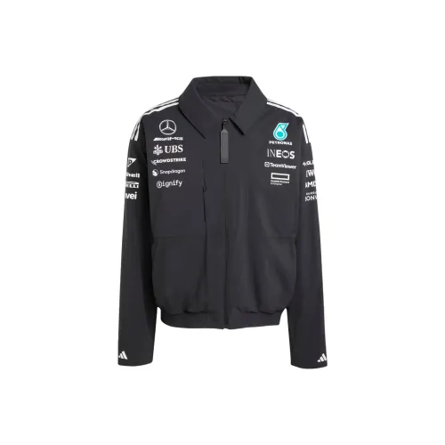 Adidas Mercedes Amg Черные Мужские Куртки