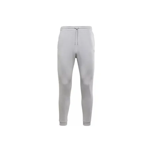 Reebok Вязаные тренировочные брюки мужские серые