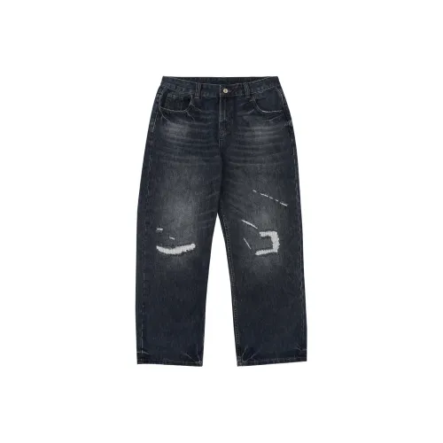 LUJIAMEN Синий Select Согласно к Таблице размеров Унисекс Джинсы