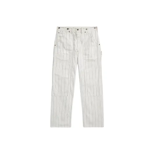 Polo Ralph Lauren SS24 Карго Брюки Мужские Серый Белый