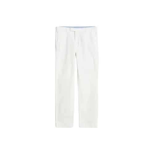 Polo Ralph Lauren SS22 Повседневные брюки Мужские Белые