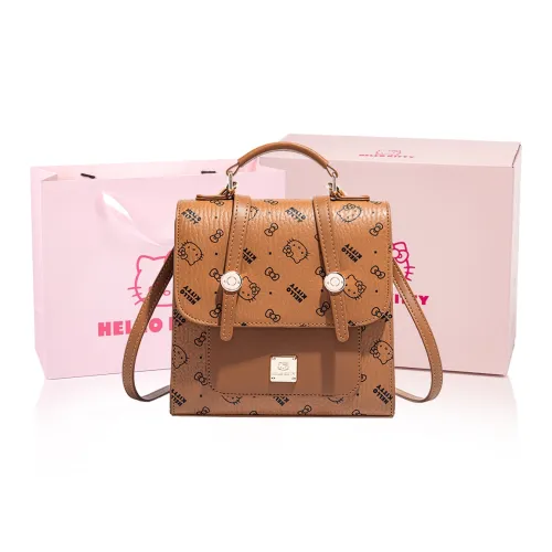 MESUCA Sanrio Hello Kitty Collaboration Kitty Series ПУ (полиуретан) Рюкзак Женские Многоцветный
