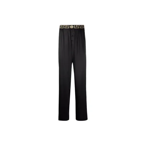 VERSACE Мужские Повседневные Брюки Черные