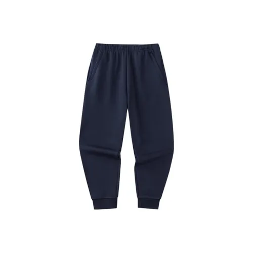 ANTA ZONGXUNXILIE Вязаные тренировочные брюки Мужские Полуночный синий