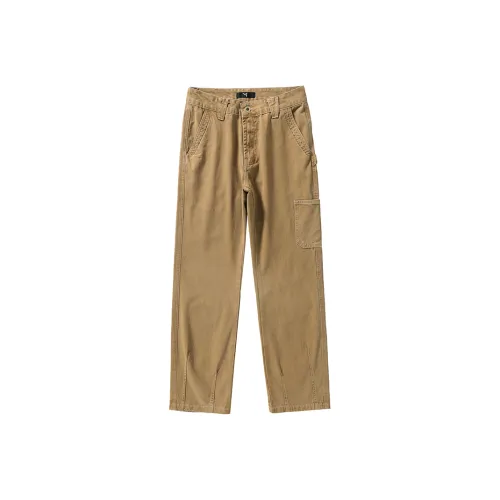 JIELNSELN Хаки JKQM T8617 Унисекс Джинсы