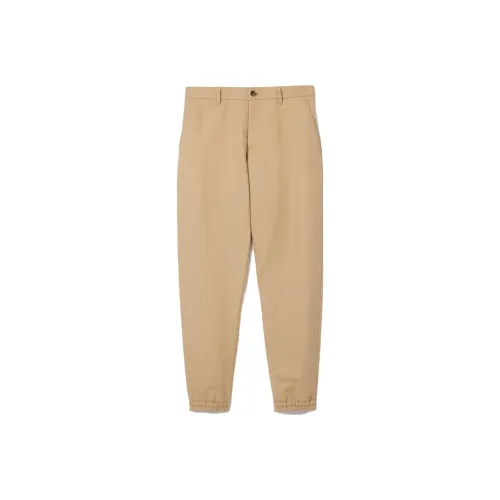 Burberry Мягкий Желтый Коричневый Мужские Вязаные Спортивные Штаны