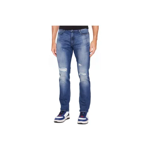 Hugo Boss Blue Men's Jeans Hugo Boss Синий Мужской Джинсы