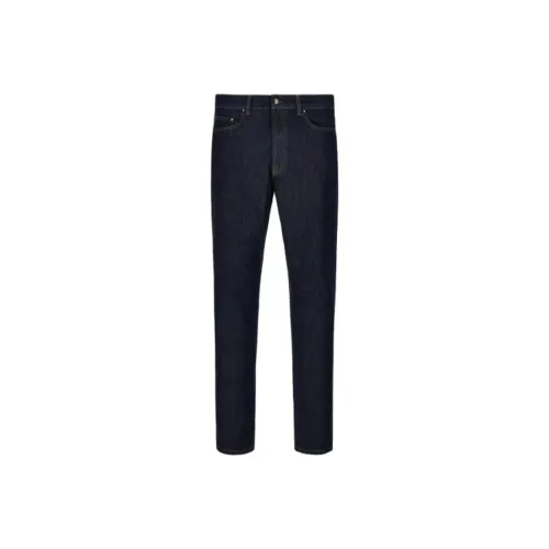 Canali Blue Men's Jeans Canali Синий Мужские Джинсы