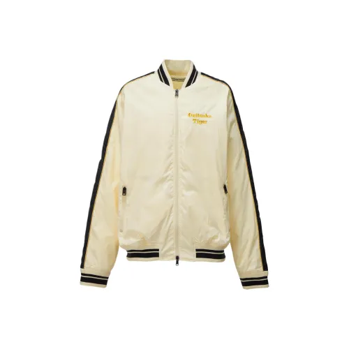 Onitsuka Tiger Куртка Унисекс Серый Белый