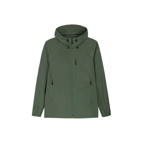 ANTA Champion Series Тренчкот Мужской Зеленый Киви